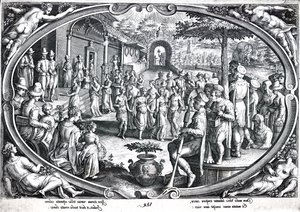 Ver, gegraveerd door Philip Galle, c.1580 door Jan van der Straet